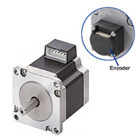 PKP268MD28A-R2F 2.22 in. (56.4mm) 2-Phase Bipolar Stepper Motor with  Encoder, Holding Torque = 325 oz-in (2.23 N·m)